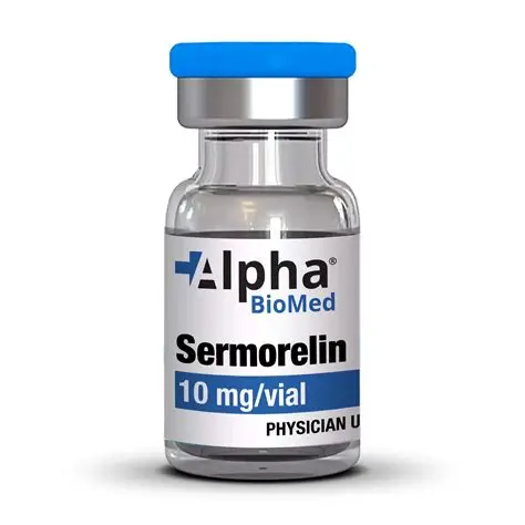Sermorelin (GHRH 1-29) — 5mg Secretagogos de Hormona del Crecimiento probado en laboratorio vial 5mg Lyophilized Powder